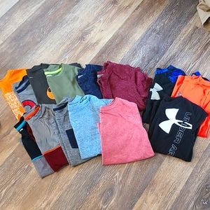 14 boys short sleeve shirts